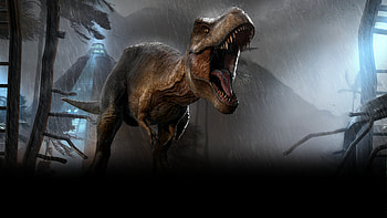 Roaring, Tyrannosaurus Rex HD wallpaper