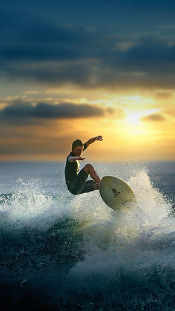 Surfing marvels, Breathtaking waves, Inspiring surfers, Captured moments HD phone wallpaper