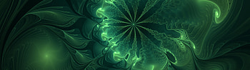 Green-Ripples, Abstract, 3D HD wallpaper