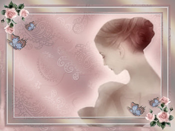 BUTTERFLIES & ROSES, FLOWERS, ROSES, FEMALE, BUTTERFLIES HD wallpaper