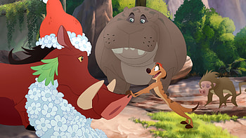 Timon and Pumbaa TV Series, Christmas celebration, Lion Guard, Den of Geek HD wallpaper