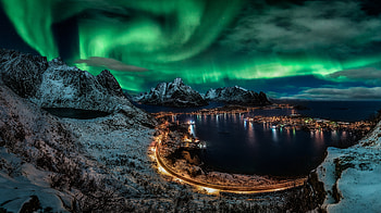 Aurora Borealis Norway, , windows HD wallpaper