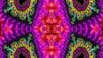Fractal Bloom — Psychedelic Abstract, Abstract, fractal HD wallpaper