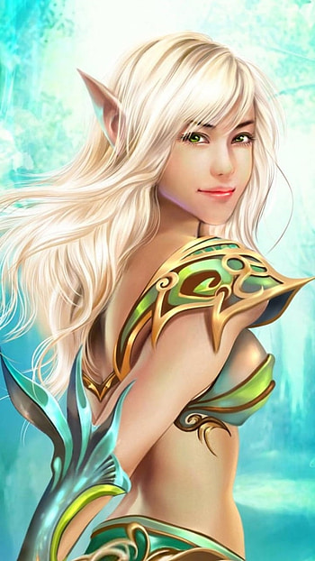 fantasy, elf HD phone wallpaper