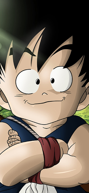 Kid Goku Grin — Dragon Ball , Anime, Dragon Ball HD phone wallpaper