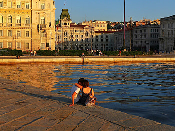 Trieste harbor, Vienna blog, Italy travel, Travel blog HD wallpaper