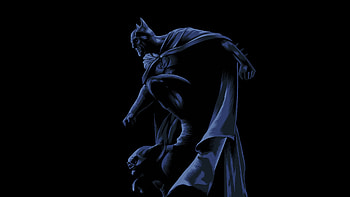 Dark Knight Illustration , batman, superheroes, artist, artwork, digital-art, behance, minimalism, minimalist HD wallpaper