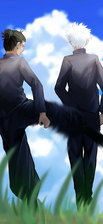 Suguru Geto & Satoru Gojo, Suguru Geto, Satoru Gojo, Anime, Jujutsu Kaisen, Gojo & Geto HD phone wallpaper
