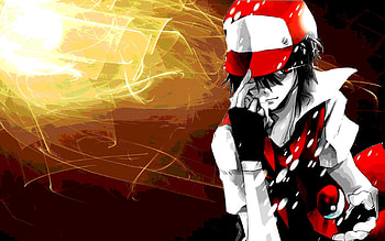 Pokemon art: Red Pokemon Trainer by Animeker on DeviantArt HD wallpaper