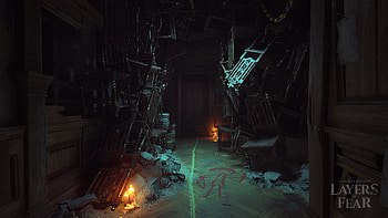 Layers of Fear Creepy Corridor, video game, Layers of Fear HD wallpaper