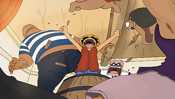 Luffy one piece, Koby (One Piece), Monkey D. Luffy, Anime, One Piece HD wallpaper