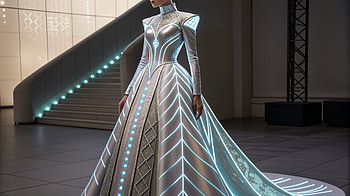 Elegant LED Wedding Dress - Ultra, wedding dress HD wallpaper