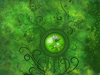 THE GREEN PREVIEW, preview, abstract, earthly, green HD wallpaper
