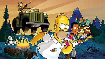 The Simpsons (2022) movie HD wallpaper