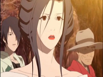 sexy face, other, , anime, hell girl HD wallpaper