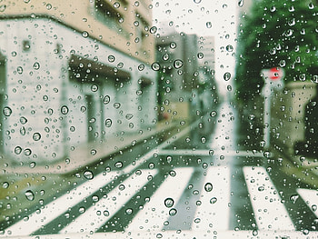 Drops, Road, Texture, Textures, Glass, Transition HD wallpaper