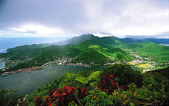 American Samoa, National Park Of American Samoa, , Landscape, Town HD wallpaper