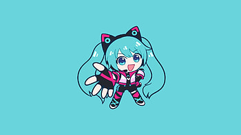 Chibi Hatsune Miku — Sonic Racing: CrossWorlds, Sonic Racing: CrossWorlds, Hatsune Miku HD wallpaper