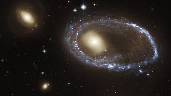 Galaxy Infinity, Splash screen, Pink hue HD wallpaper