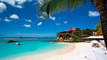Eden Rock St Barths, Prestigious resort, Caribbean luxury, World-class amenities HD wallpaper