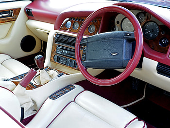 Interior, Aston Martin, Cars, Steering Wheel, Rudder, Salon, Speedometer, V8, Vantage, 1993 HD wallpaper