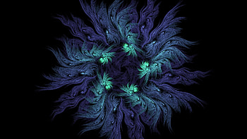 Fractual, design, graphy, art HD wallpaper