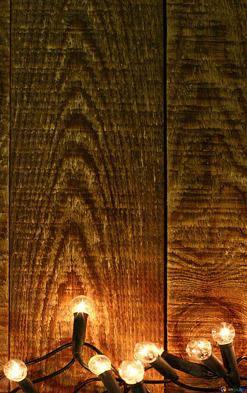 New Year garland, Wooden wall, Christmas illumination, Night shine HD phone wallpaper
