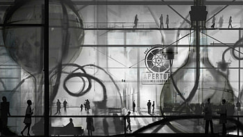 Aperture Laboratories, Portal 2 HD wallpaper