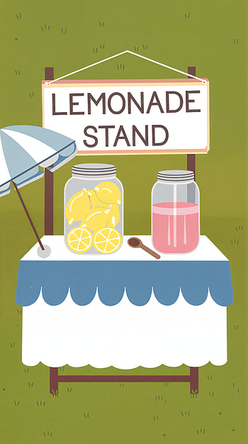 Refreshing Lemonade Stand for Your , summer HD phone wallpaper