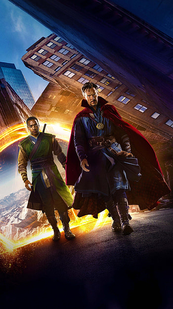 Doctor Strange movie, Marvel cinematic universe, Mind-bending plot, Intense action HD phone wallpaper