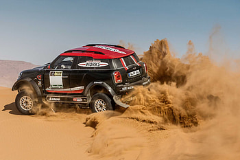 MINI Countryman Dakar, Rally Raid HD wallpaper