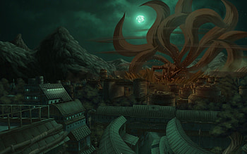 Kyuubi Nine Tails, Anime , Mythical beast, Fantasy HD wallpaper