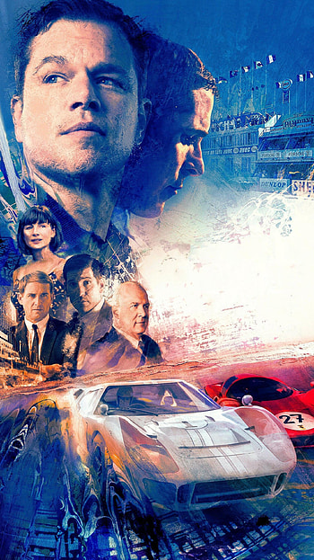 Ford v Ferrari (2022) movie HD phone wallpaper