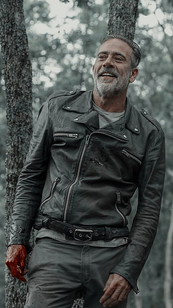 Negan, face, graph HD phone wallpaper