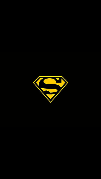 Superman Yellow T-Shirt Logo 6 Plus HD phone wallpaper