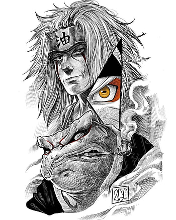 Jiraiya, naruto, Anime, manga, Comic HD phone wallpaper