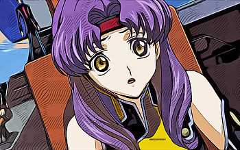 Ayame Futaba, Code Geass, , vector art, Ayame Futaba drawing, creative art, Ayame Futaba art, vector drawing, Code Geass characters, Ayame Futaba Code Geass HD wallpaper