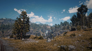 Stunning Red Dead Redemption 2 Landscape, video game, Red Dead Redemption 2 HD wallpaper