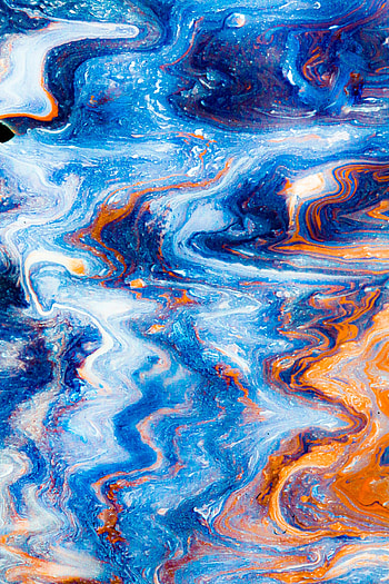 Abstract, Art, Divorces, Multicolored, Motley, Paint, Liquid, Fluid Art HD phone wallpaper