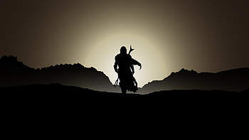 The Mandalorian Star Wars Minimal, the-mandalorian, tv-shows, star-wars, minimalism, minimalist HD wallpaper