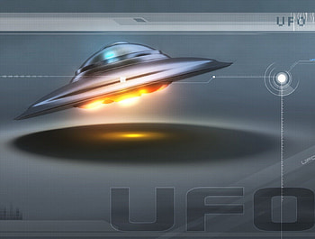 ufo, shuttle, space, col HD wallpaper