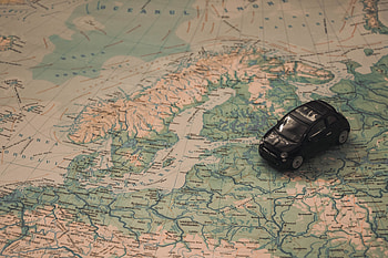 Cars, Car, Toy, Machine, Journey, Map, Trip HD wallpaper