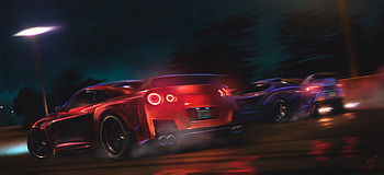 Nissan Gtr Vs Supra , nissan-gtr, toyota-supra, cars, deviantart HD wallpaper