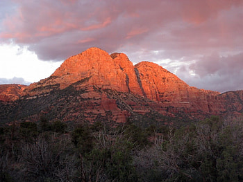 Tip of Sun Oak Creek Canyon, sky, sun, canyon, rock HD wallpaper