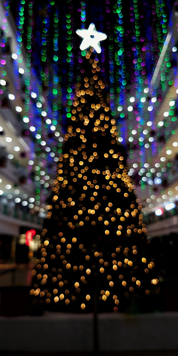 Holidays, New Year, Lights, Blur, Smooth, Christmas, Christmas Tree, Garland, Garlands HD phone wallpaper