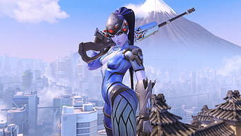 Widowmaker Overwatch Artwork , widowmaker, overwatch, games HD wallpaper