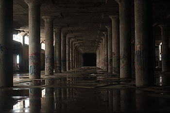 Abandoned Warehouse, ruin, forgotten, decay, architecture, post apocalyptic, Abandoned, Warehouse, urban decay HD wallpaper