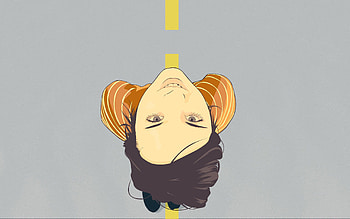 Vector, Minimalism, Drawing, , Girl, Face HD wallpaper
