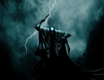 The dark knight, dark, lightning, art HD wallpaper