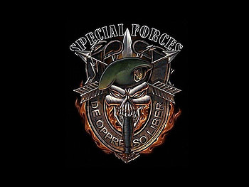 NDA Logo, Special Forces Logo HD wallpaper